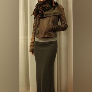 RARE Rick Owens leather jacket ITA sz 40